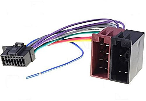 Adapterkabel ISO Autoradio Sony 16 Pins CDX 1000, CDX 7100, CDX-G1000U 21,5 x 10 mm TechExpert