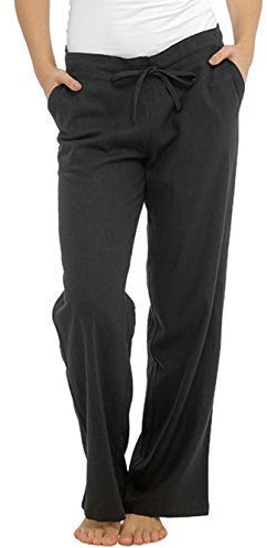INSIGNIA Ladies Womens Casual Linen Trousers Cool Elastic Back Bottoms with Pockets