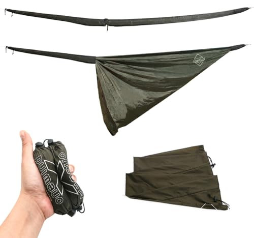 Onewind Hammock Tarp Sleeve, Lightweight and Durable Camping Tent Rain Fly Snakeskin for Hiking and Backpacking, Water Resistant and Lightweight, OD Green