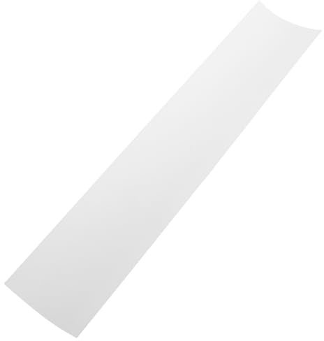 PENIKOKO Diffuseur Abat-Jour Anti-Éblouissement pour Luminaire de Bureau 100 X 20 CM en PVC Blanc Cache pour Spot Encastré Diffuseur de Plafond LED pour Éclairage Doux au Bureau et