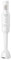 Philips ProMix Hand Blender Serie 3000-400 W, con Diseño Antisalpicaduras, Blanco (HR2520/00)