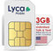 Lycamobile 30 Tage Prepaid-SIM-Karte für Mobiltelefone, 5 GB Highspeed-4G-LTE/5G-Daten, Internationale Gespräche und SMS in über 100 Länder, schnelle Aktivierung, 3-in-1-Dreifachschnitt
