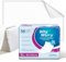 WhyWorry Empapadores Cama Adultos 60x90 cm para Incontinencia, Salvacamas para Adultos Desechables, Protector de Camas & Superficies, Cambiador Desechable Bebe, 50 Unidades