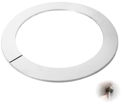 Fledart 1pcs rosette ofenrohr 80mm Edelstah, Kaminrosette 80 mm, Kamin rosette Durchmesser 81 x 140 x 5mm Hitzebeständig für Heizkessel (80mm 1pcs)
