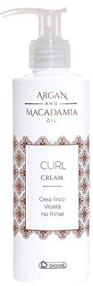 Biacre - Olio di Argan e Macadamia - Crema Curl - 200 ml
