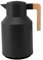 1 L Kaffee Isolierkanne, Kaffee Thermokanne mit Deckel und Holzgriff, Doppelwandige Vakuum Wärmespeicherung Thermo Wasser Kanne Teekanne Kaffeekaraffe Thermoskanne(2#)