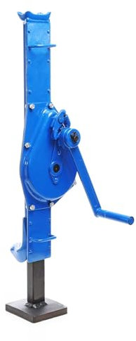 Wiltec Argano in Acciaio 3000 kg Argano a cremagliera Altezza 725 mm Altezza di Sollevamento 350 mm