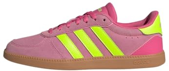 adidas Femme BREAKNET Sleek Shoes, Pulse Magenta/Lucid Lemon/Bliss Pink, 42 EU