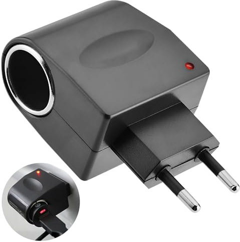 220 V a 12 V 500 mA Adaptador de Enchufe para Encendedor de Cigarrillos Convertidor de CA a CC de Corriente para Coche Adaptador de Fuente De Alimentación Inversor Enchufe Transformador de Voltaje