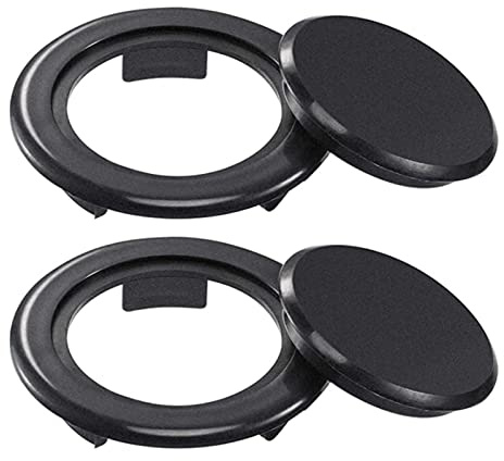 DHinkyoung 2 Set Parasol Hole Rings Plastic Patio Umbrella Table Ring Standard Size Umbrella Hole Plug for Outdoor Terrace Table