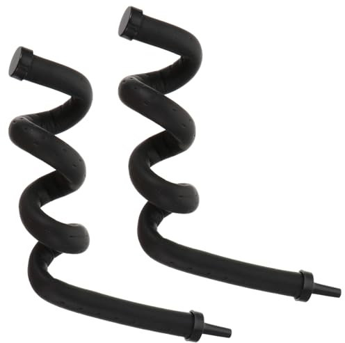 BUGUUYO 2 Stücke Aquarium Luftdiffusor Gummischlauch Flexibler Luftblasenschleier für Fischteich und Zimmerbrunnen Langlebig Optimale Sauerstoffversorgungaquarien