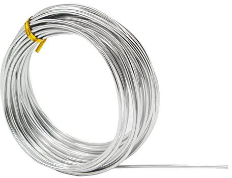 1mm Aluminum Craft Wire, 40m Modelling Wire, Bendable Crafting Wire