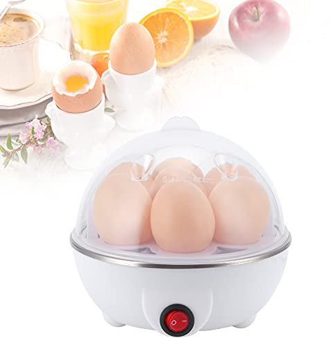 Cuociuova Elettrico, Apparecchio Domestico, Mini Cuociuova Multifunzionale a Vapore per Uso in (Spina europea 220 V)