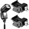 Cold Shoe Mount Adapter,Adattatore Staffa a Slitta Fredda con Filettatura da 1/4,Adattatore per Montaggio su Slitta Fredda per Fotocamera per Flash,Luce LED,2 Pezzi