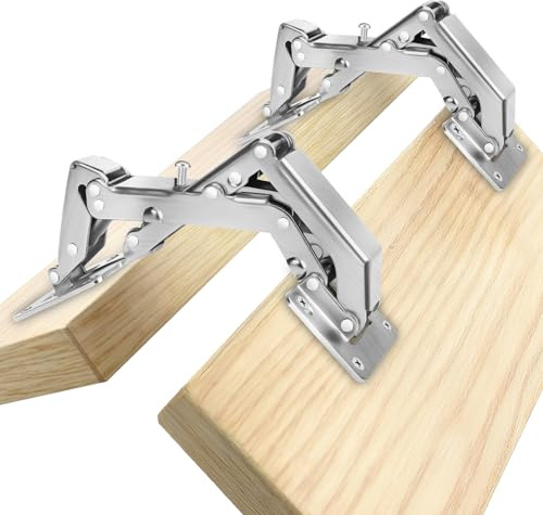 Cerniere per Ante Cucina, 2 Pezzi 175 Gradi Cerniera per Ante Cucina Senza Cornice Soft Close con Viti di Fissaggio per Anti e Armadi a Sovrapposizione Completa
