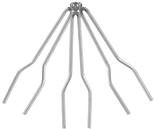 BIUDECO 3 Puntas de Pirograbado de Alta Impedancia Hechas de Metal Plata, Duraderas y Resistentes para Proyectos Diy para Manualidades y Artesanía
