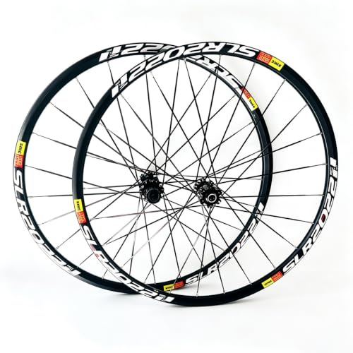 26/27.5/29 Hjulsats Mountainbike Fälg Av Aluminiumlegering Snabbkoppling | 100/135mm Hjul Med Skivbroms 24H Raka Drag Ekrar Nav Med 120 Klick(26in)