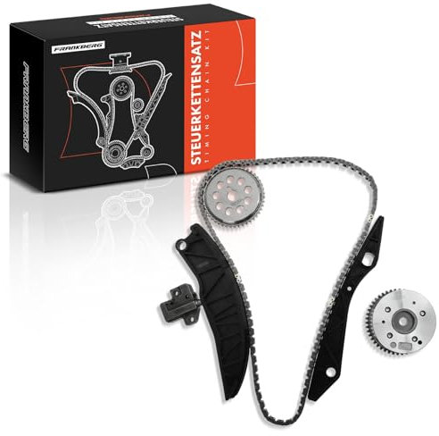 Frankberg Steuerkettensatz Kompatibel mit Accent i20 i30 iX20 Carens Cee'D Cerato Pro Cee'D Rio Soul Venga 1.4L 1.6L 2006-Heute 24420-2B000