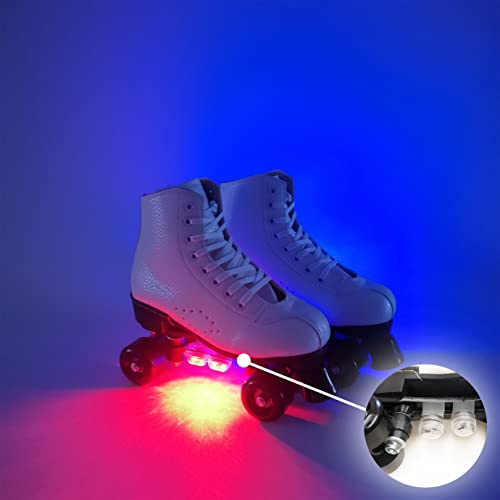 Roller Skate Lights,Accessories for Skate Skating,Lights LED Accessory for Quad Rink Skate Inline Skate Blade ice Figure Skate Skater,Illuminating underglow Tool Equipment Gift for Roller Skate Boot