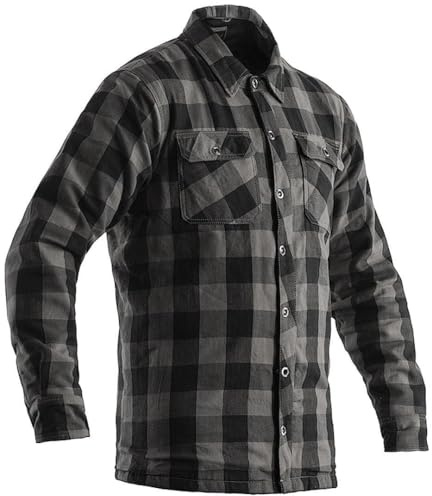 RST Lumberjack Motorrad Hemd, dunkelgrau, 2XL