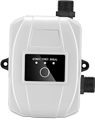 Water Pressure Booster Pump Silent 33L/Min DC 24V Brushless Water Pump for Garden, Kitchen Sink, Heater Boost Water,Shower, Home, White