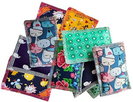 BT TOBIAS BRUNNER Lot de 10 coussins parfumés et doudous pour chats avec valériane (10 pièces) - Fabriqués en Allemagne - Plaisir de jeu pour toutes les races