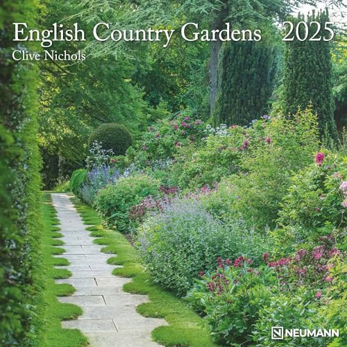 English Country Gardens 2025 calendario da parete