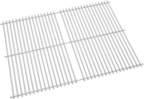 Denmay 48,5 x 65,6 cm rostfritt stål grillgaller för broilking hylla 590, grillgaller reservdel för BroilMate, Nexgrill, perfekt flamma, 2 stycken
