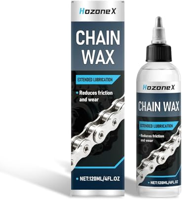 120 ml Cera per catene di biciclette,olio per catene di biciclette, grasso percatene, grasso percatene,lubrificante per catene,lubrificante a base d'acqua per catenedibiciclette,per e-bike,gravel bike