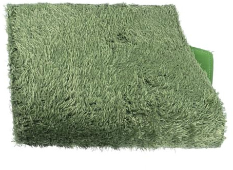 BESPORTBLE Tappetino per Rettili in Cotone Assorbente e Traspirante, Tappetino per Terrario di Animali Domestici Verde per Habitat di Rettili e Tartarughe