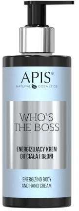 Apis Who's The Boss ENERGISING HYDRATING NOURISHING Body and Hand Cream 300ml