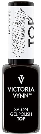 Victoria Vynn Gel-Nagellack, milchiges Oberteil, kein Abwischen, UV-/LED-Gel-Nagellack, 8 ml