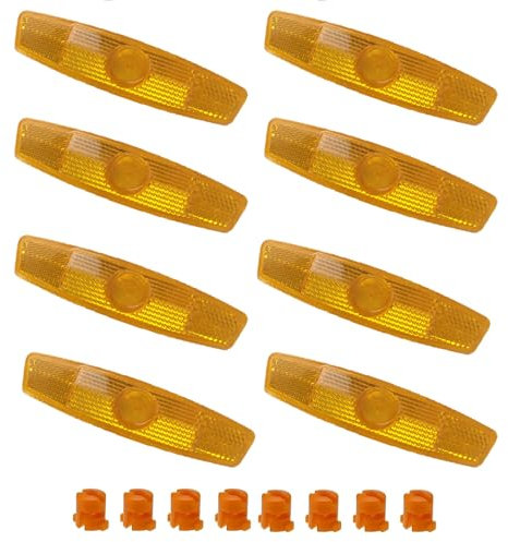 Speichenreflektoren Fahrrad Mit Hoher Strahlkraft, 8 StüCk Fahrrad Reflektoren Speichenreflektoren Katzenaugen Reflektor, Katzenaugen Reflektoren Fahrrad