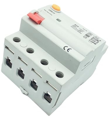 Disjoncteur différentiel résiduel 63A 4P C63 63A Mcb RCCB RCBO F360(B Class EM Type,4P40A300MA)
