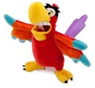 Disney Iago Plush - Aladdin - Small - 11 Inch