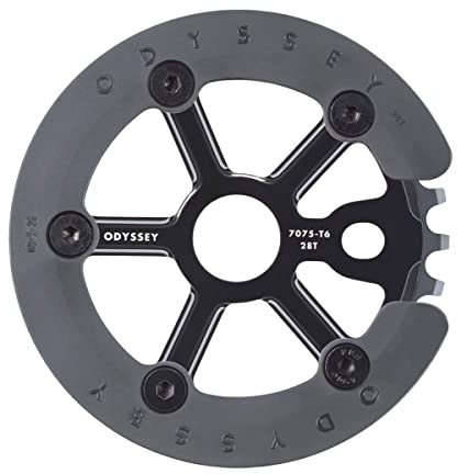 Odyssey BMX Utility Pro Guard Chain Ring Black 28T 19 mm 22 mm 24 mm