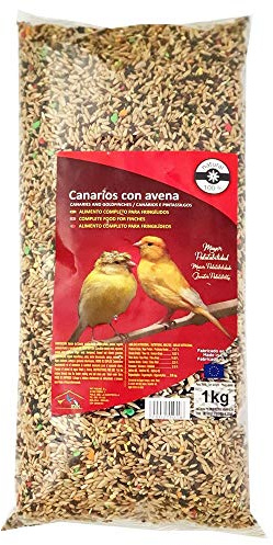 Faunamix Comida para Canarios Natural con Avena 1Kg