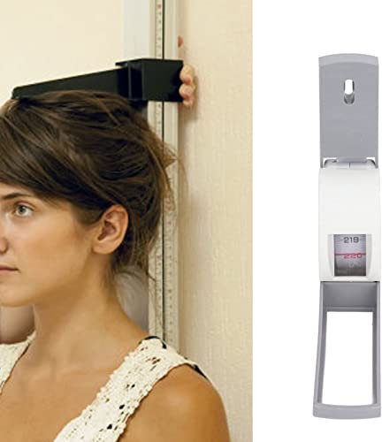 Tragbare Höhenmessung für Wand, Höhenmesser einziehbare Erwachsene Körperwachstum Statur Höhenmesser Zusatzausrüstung 2,2 Meter