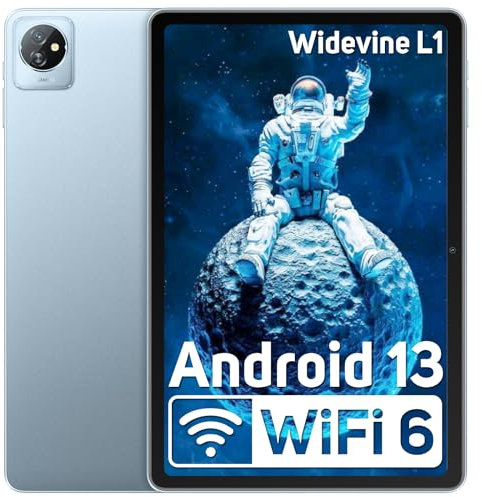 Blackview Tablet 10 Pulgadas Tab70 WiFi(2024), 8GB+64GB/2TB SD Android 13 Tablet, WiFi 6, BT5.0, 6580mAh Android Tablet, Cámara 5MP+2MP/Google GMS 2.0GHz/Type-C Quad-Core IPS HD+ WiFi Tablet