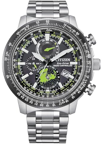 Citizen Herren Multi Zifferblatt Eco-Drive Armbanduhr Promaster Geo Trekker