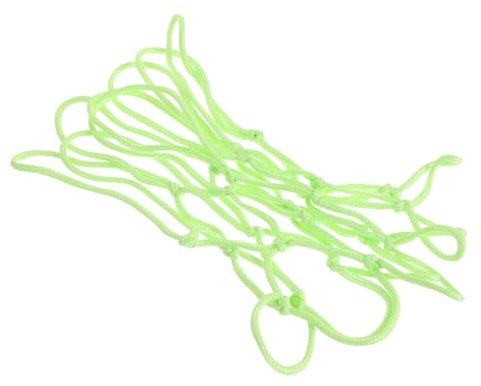 BESPORTBLE Selbstleuchtendes Basketballnetz Basketballnetz-ersatz Im Freien Rahmennetz Basketballnetz Für Korb Basketballnetz Leuchtend Professionelles Basketballnetz Nylon Green