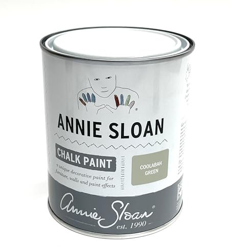 Dovetails Vintage Annie Sloan Chalk Paint 1 litre Coolabah Green Furniture Paint