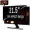 MoSuul 21.5 16:9 Monitor Privacy Film, Removable Desktop Anti Spy Screen Filter, Anti-Blue Light and Anti-Glare Screen Protector for 21.5 Monitors