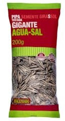 Lot de 2 pipes tournesol grillées géant d'eau 200 g