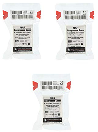 NAR Compressed Gauze (3 Pack)