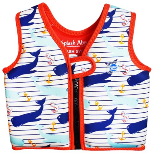 Splash About Go Splash Schwimmweste, Moby, 4-6 Jahre