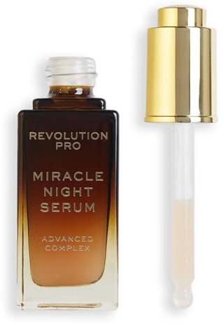 Revolution Pro, Sérum Milagroso Nocturno, Complejo Avanzado, Sérum Facial Nocturno, Suaviza e Hidrata la Piel, 30ml