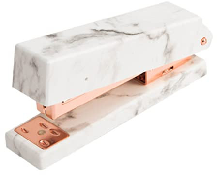 Uonlytech Design Stapler Rose Gold Office Tool for School Home Office Supplies