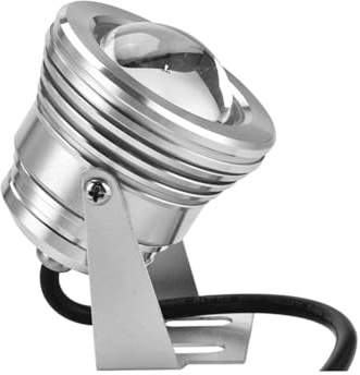 Tissting Faretti Subacquei LED RGB, Faretto Impermeabile 12V con Telecomando per Acquario, Laghetto, Piscina, Fontana in Alluminio Aerospaziale, Luce Regolabile 120° per Giardino, Cortile