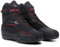 TCX - Zeta Waterproof, Herren-Motorradschuhe, Sportlich und Wasserdicht, Stadttauglicher Schuh, Obermaterial aus Mikrofaser, Schnürung und Klettverschluss, Schwarz/Rot